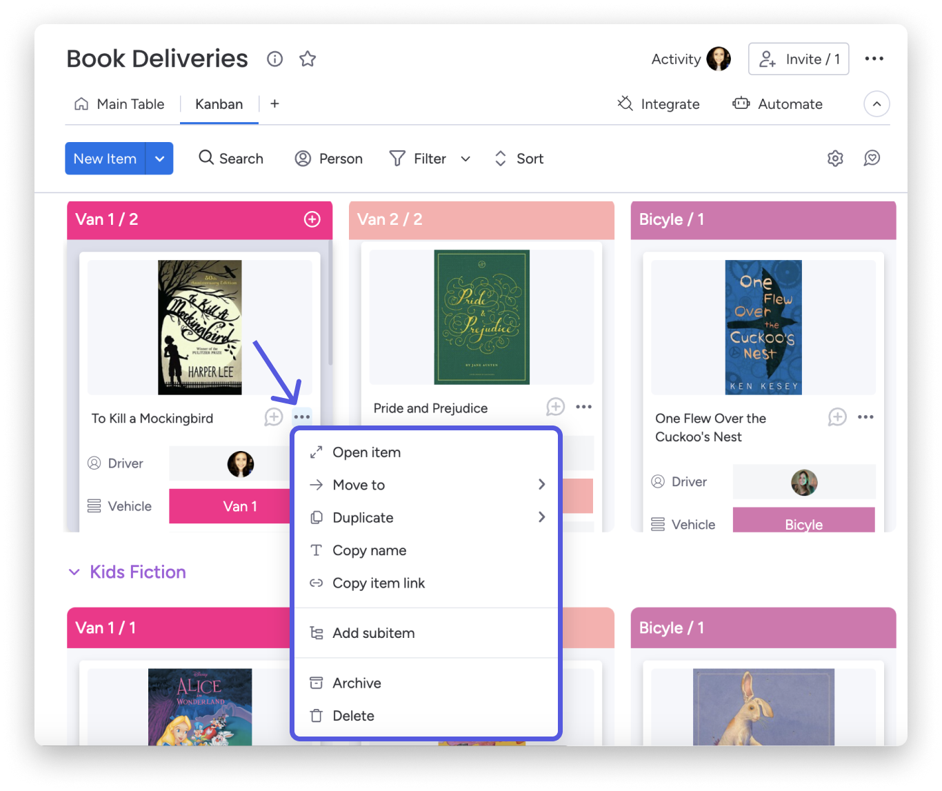 The Kanban View – Support