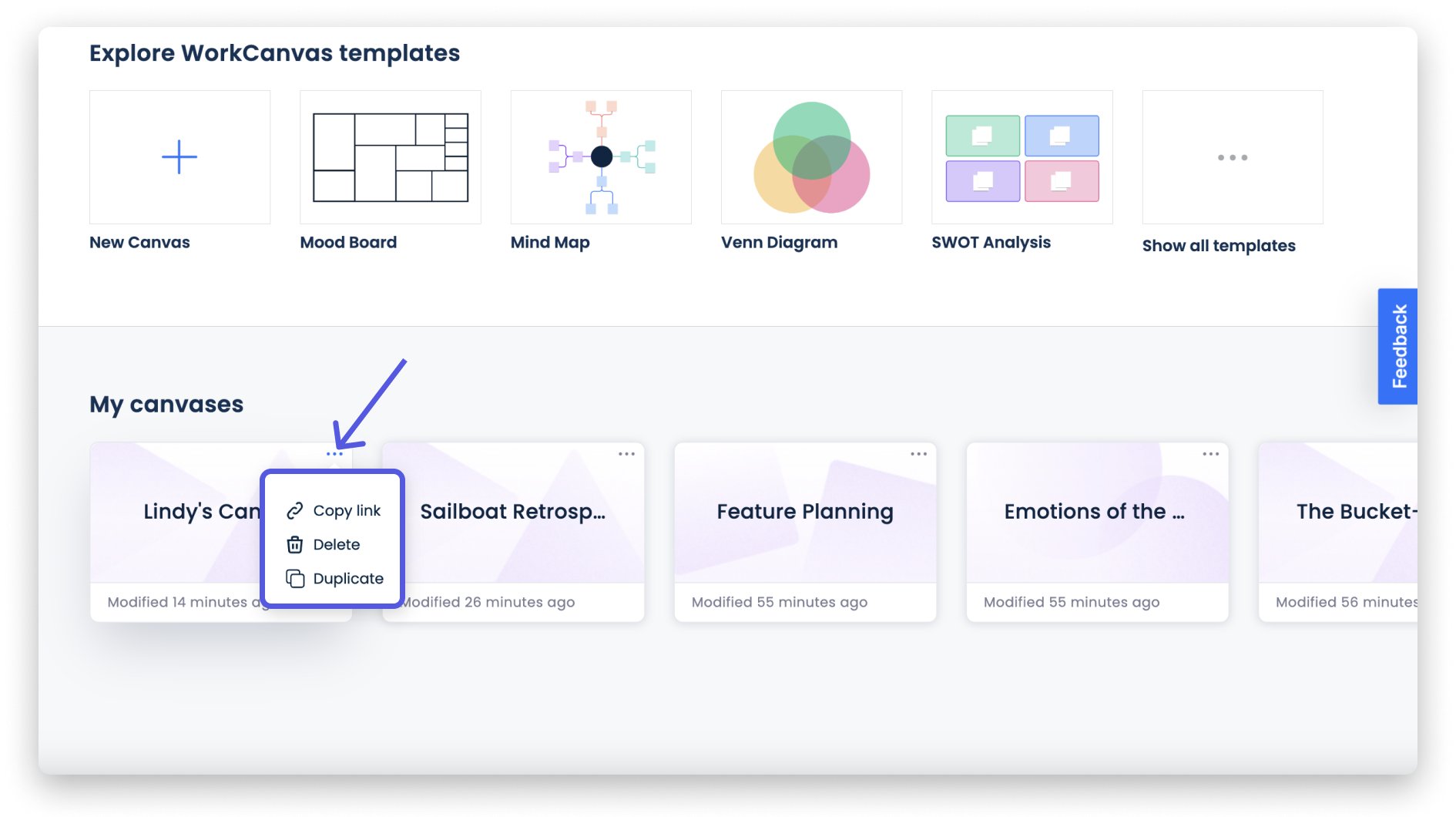 Get started with WorkCanvas Support