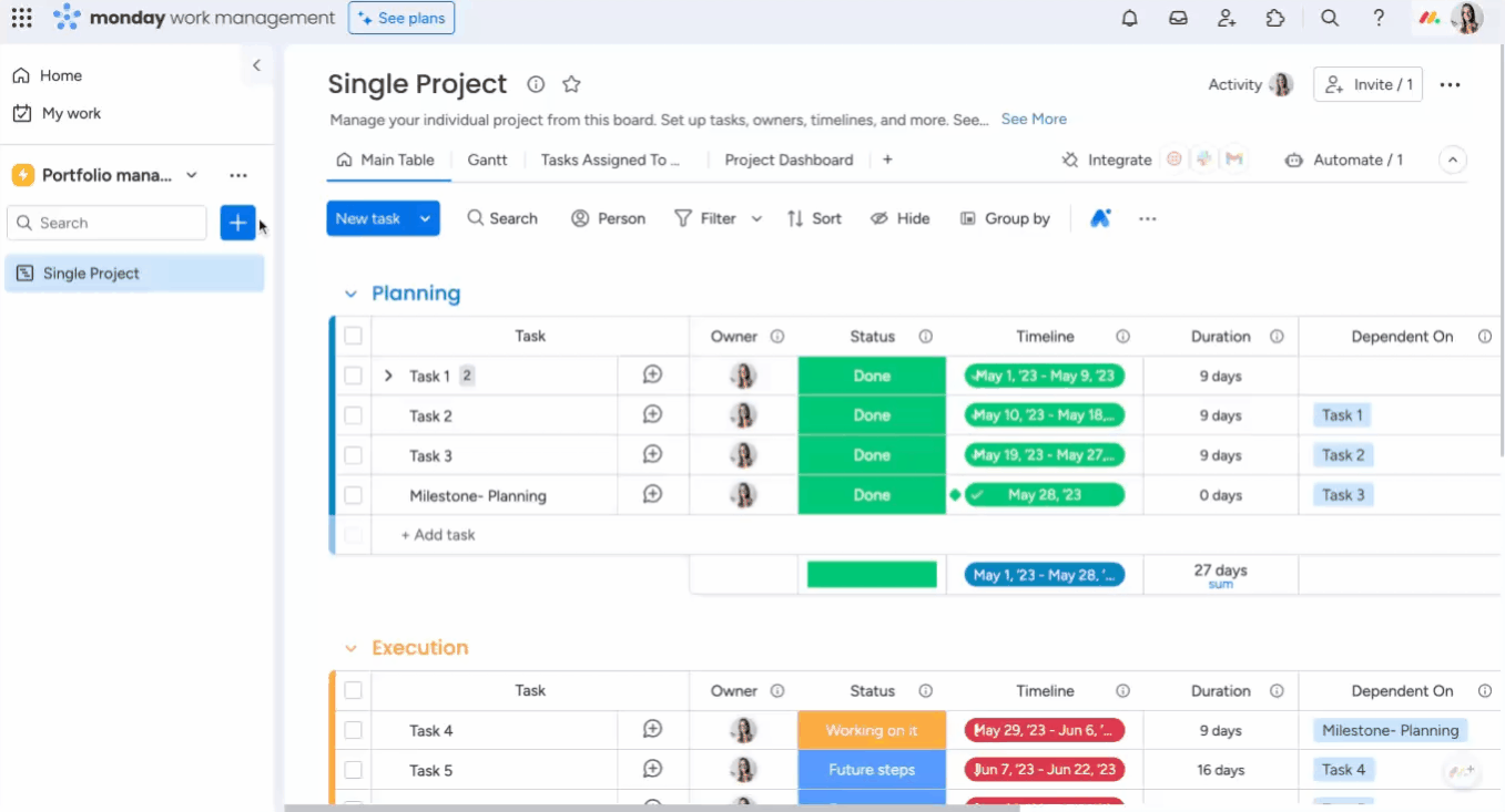 Add a New Portfolio Board