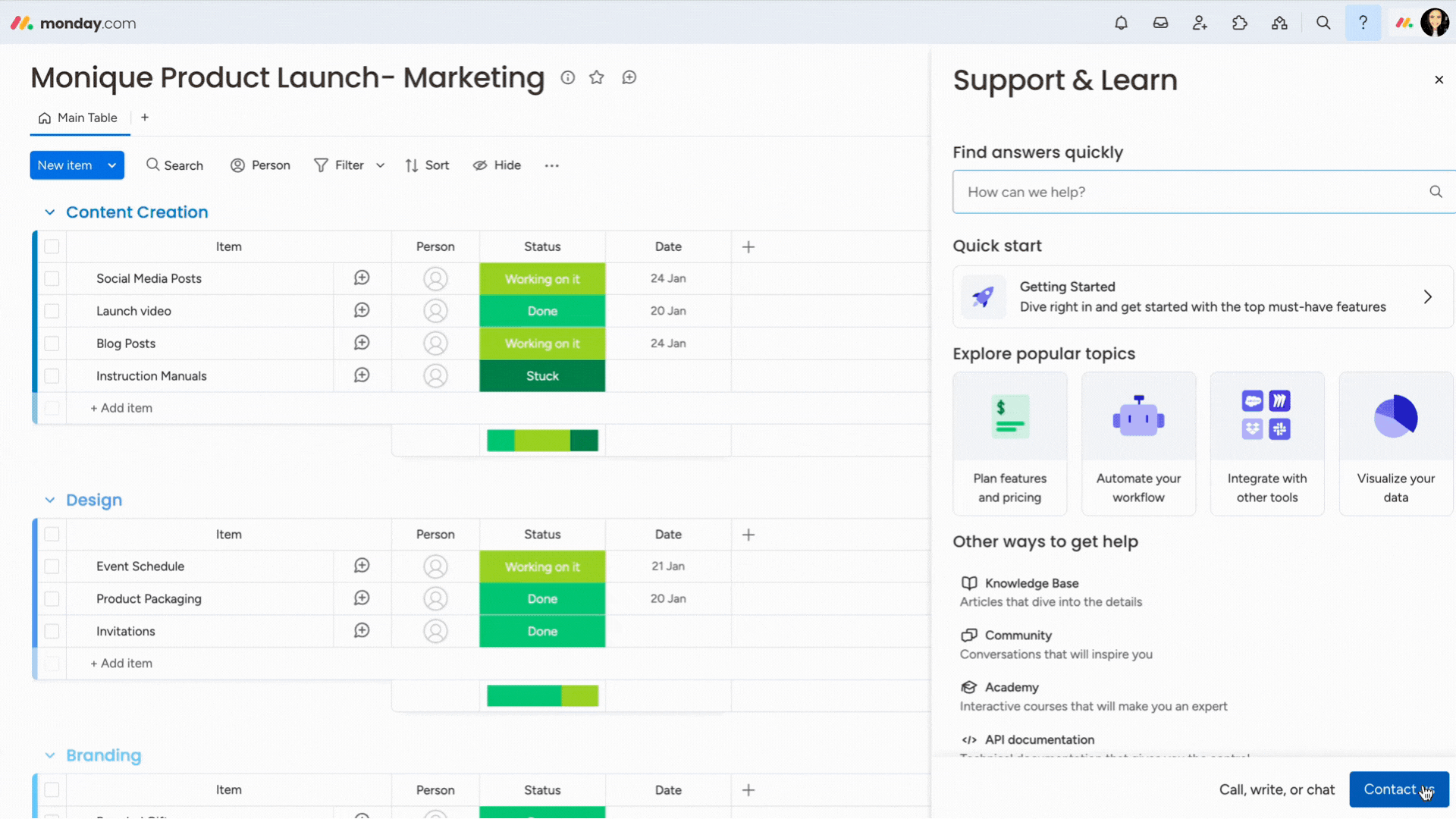 Support Page- View support History.gif