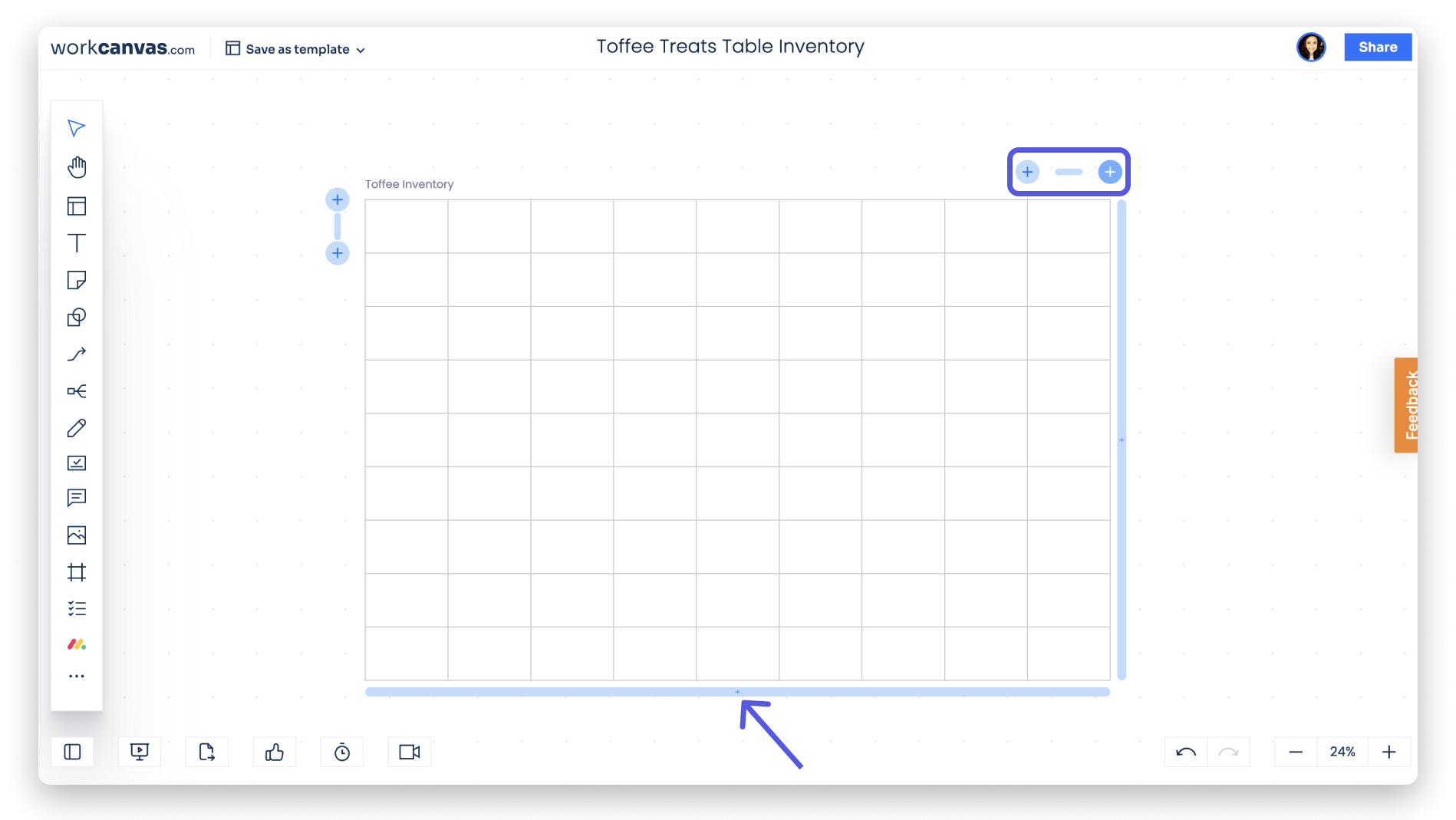 WC- Add Rows and Columns to Table Element.png