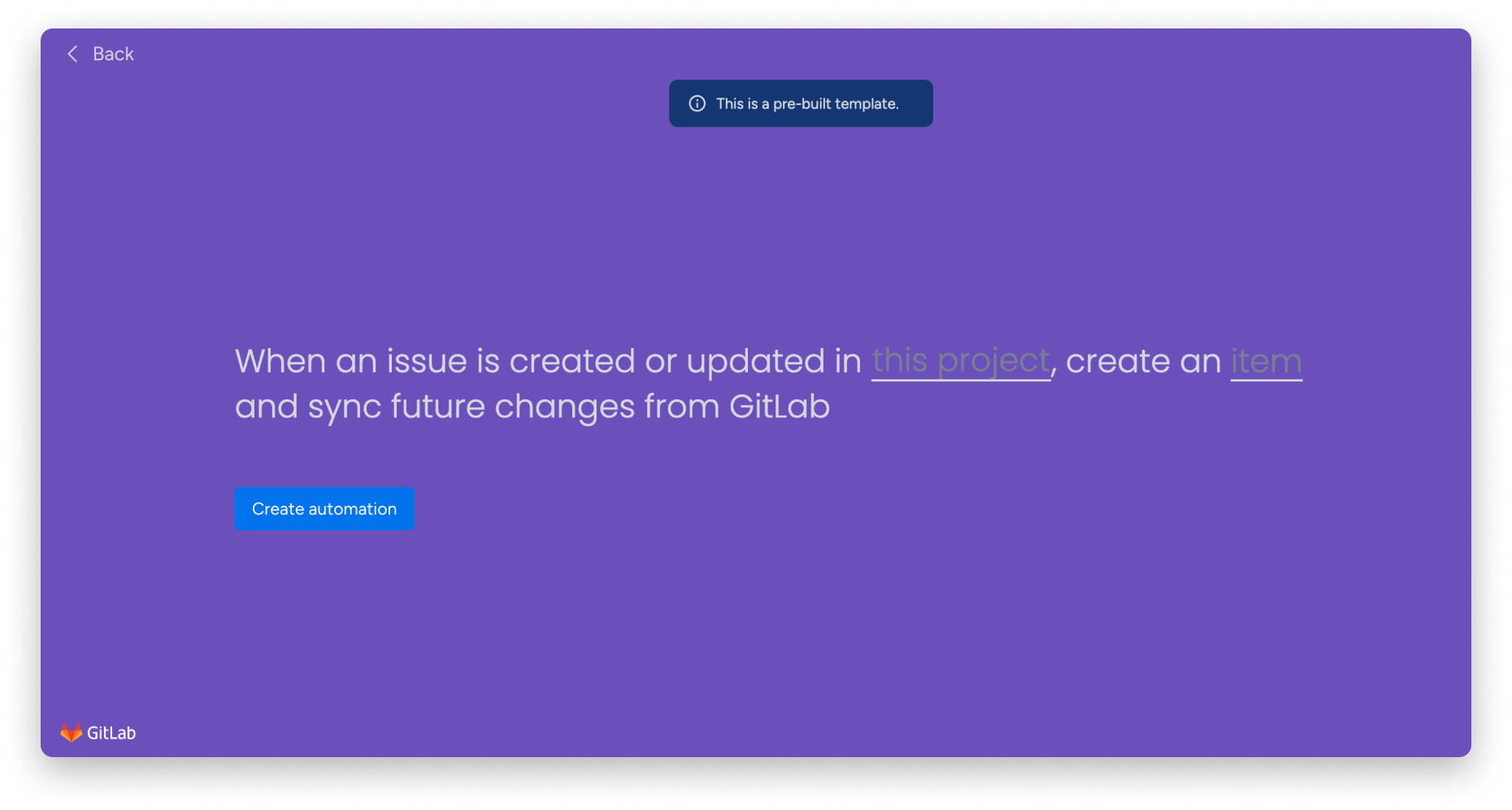GitLab Integration – Support