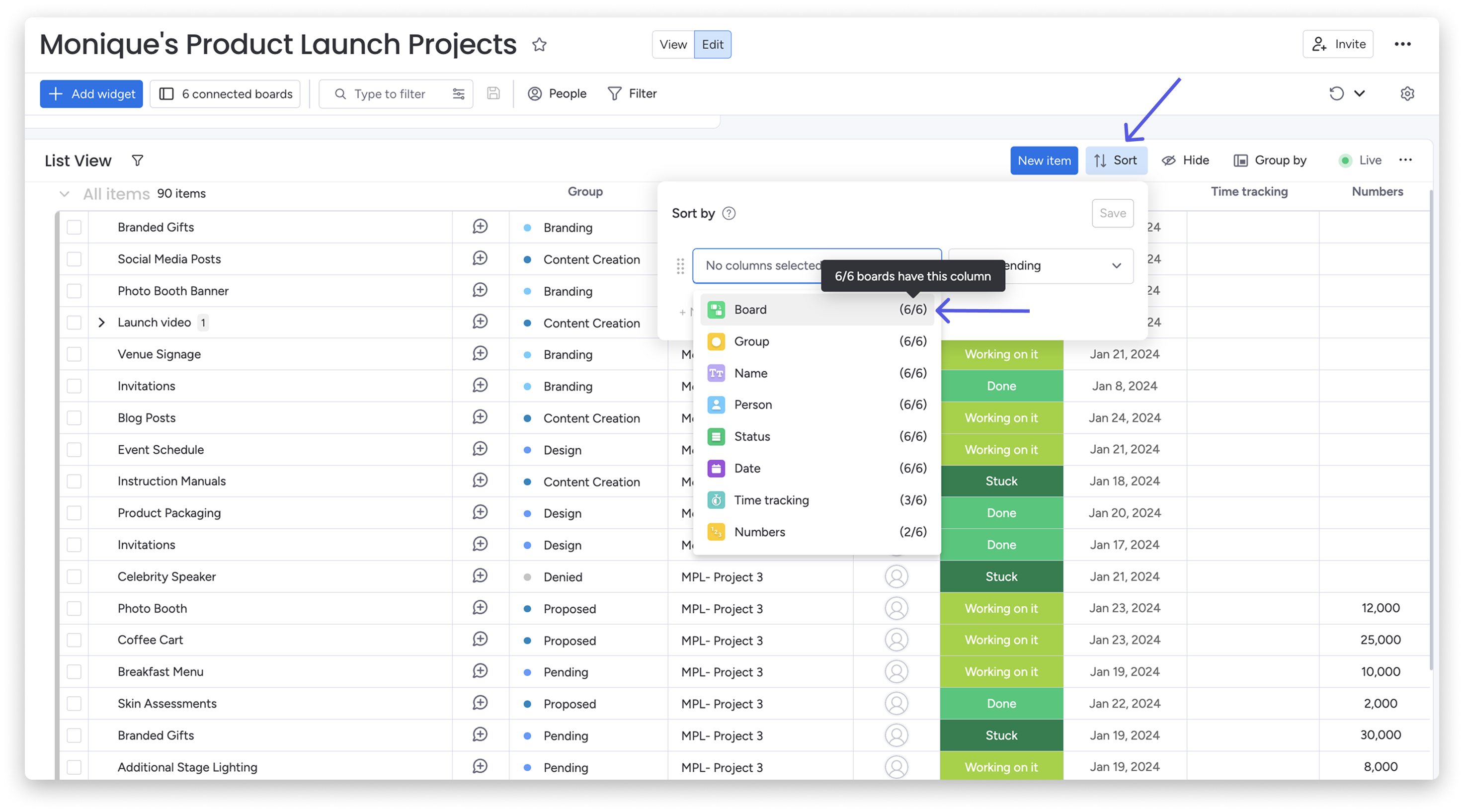 Insights- Sort List View Widget.png