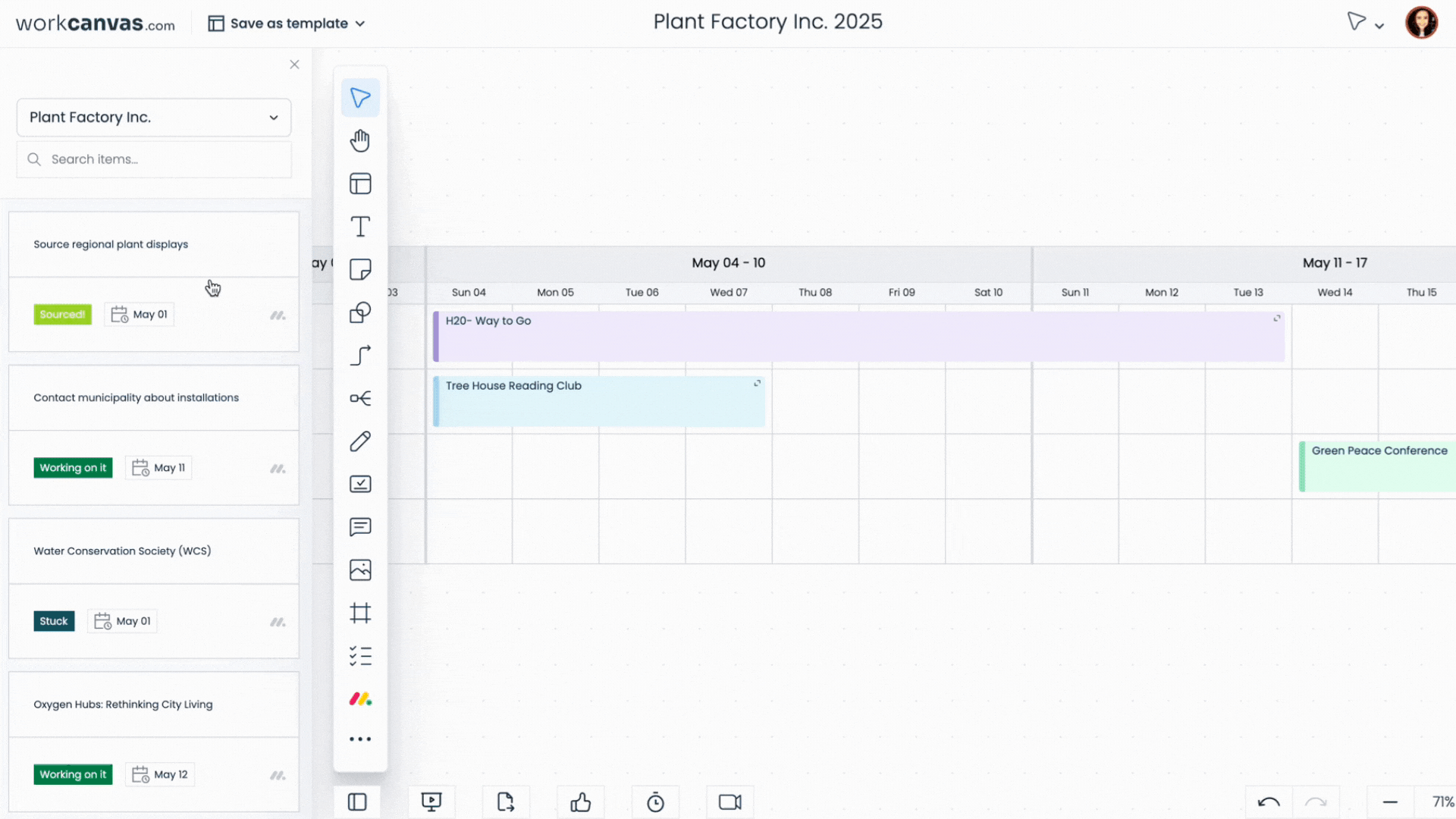 WC- Insert existing task to a Gantt.gif