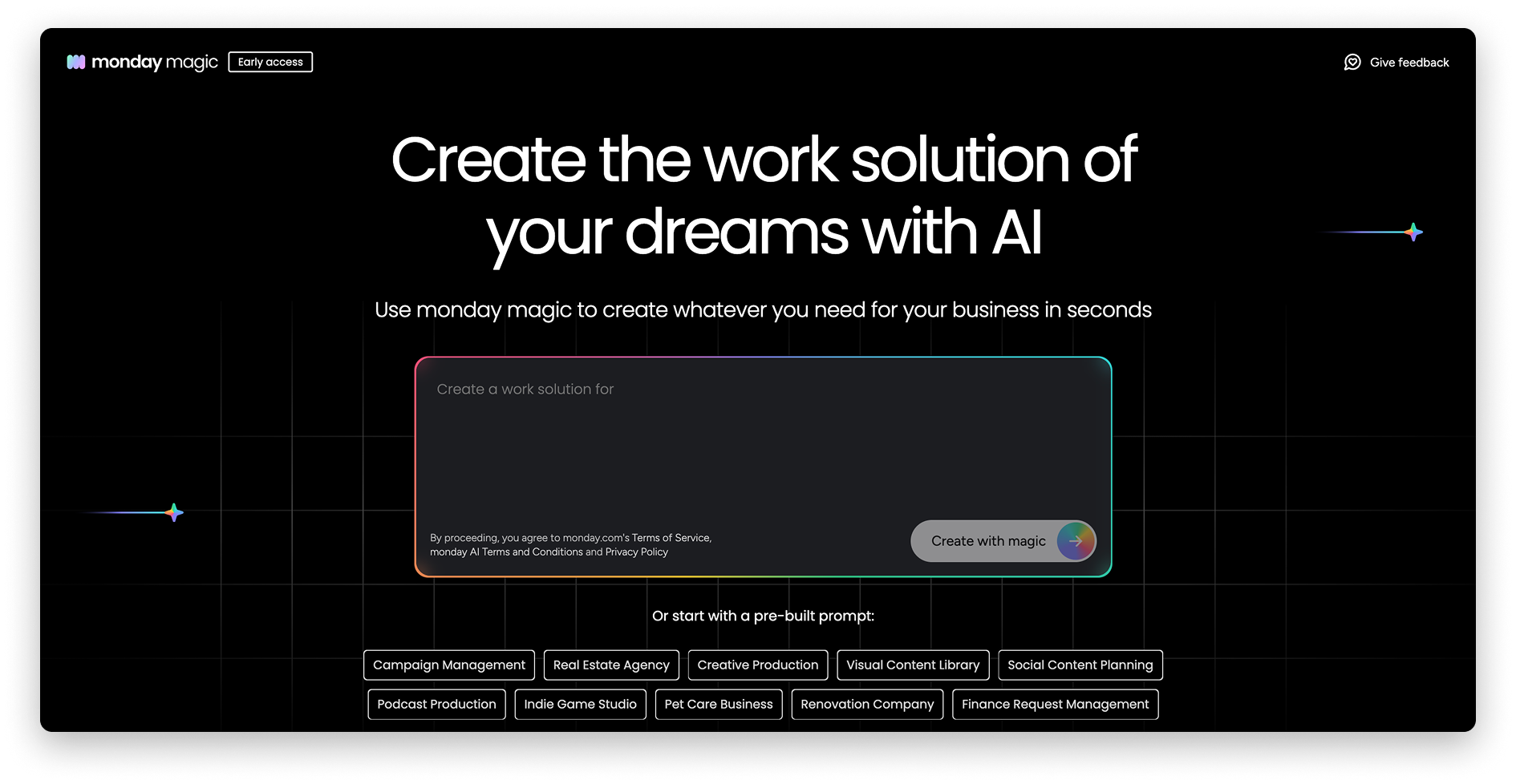 Get started with monday magic – Support