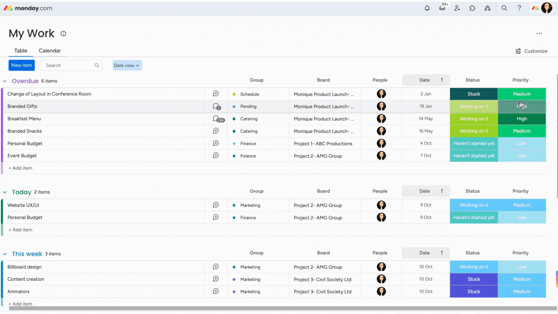 Insights- My Work Customize Tab.gif