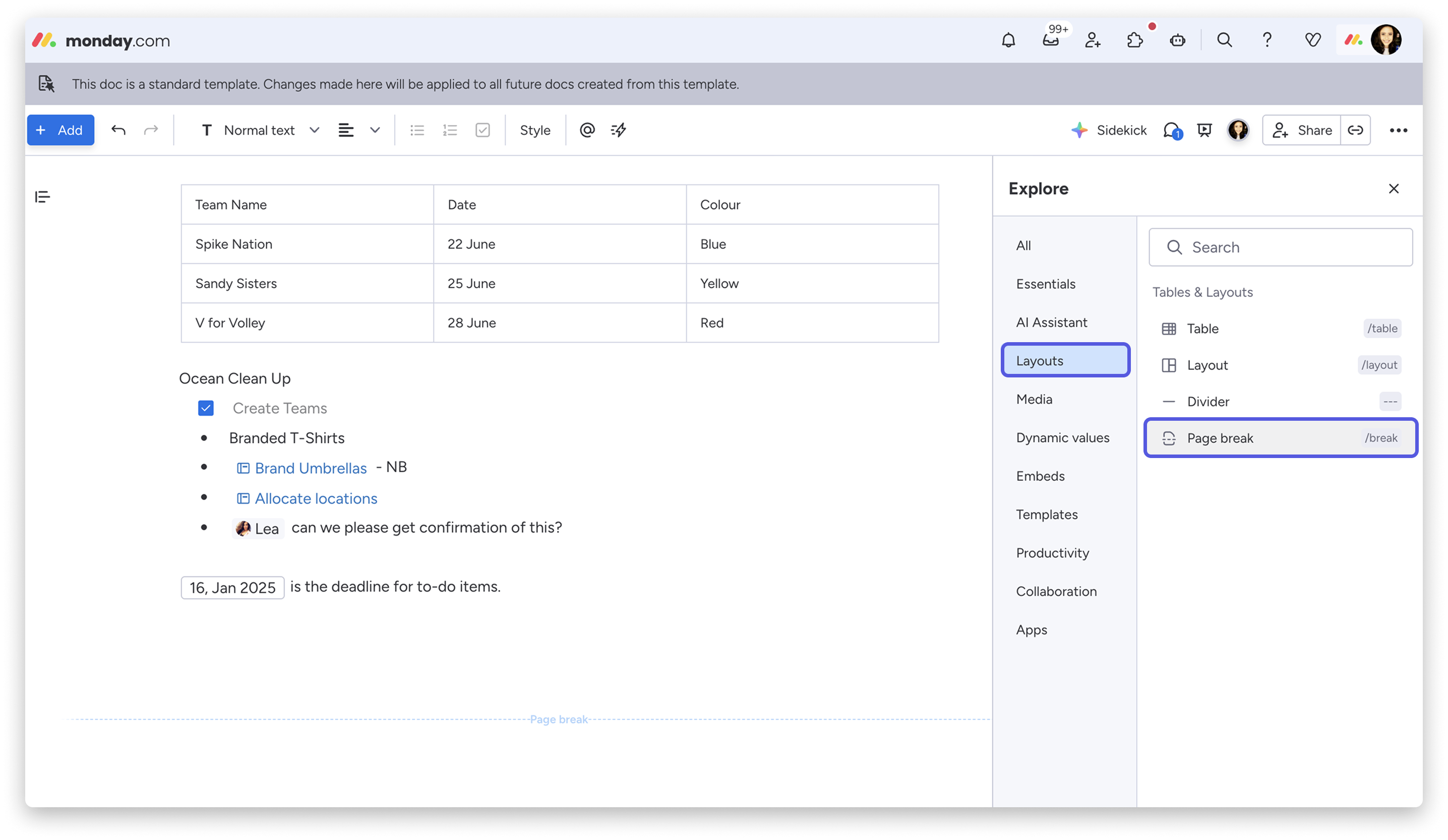 workdoc のカスタマイズ – Support