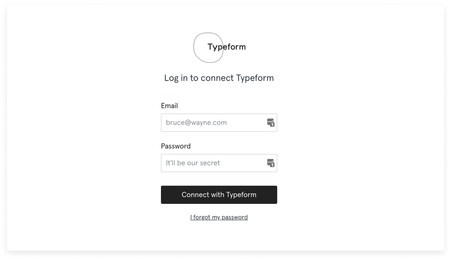 My first typeform - Help Center