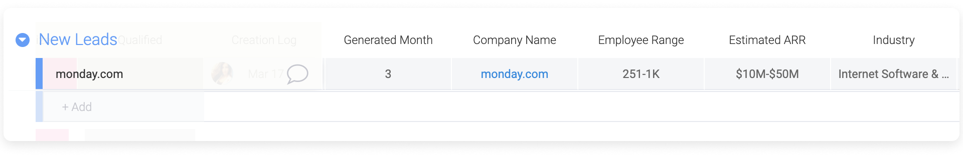 connect facebook leads to mondaycom