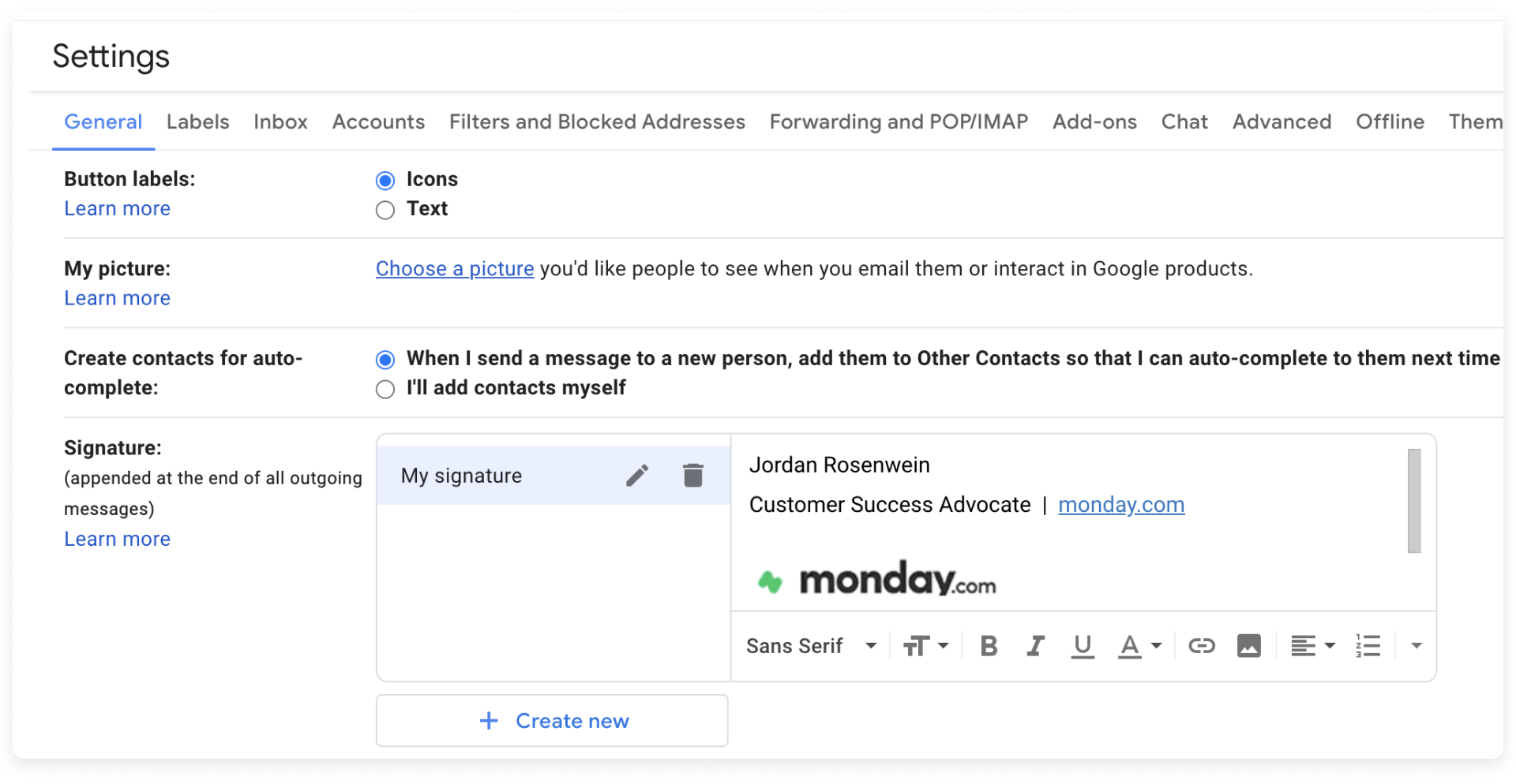 Gmail chat support