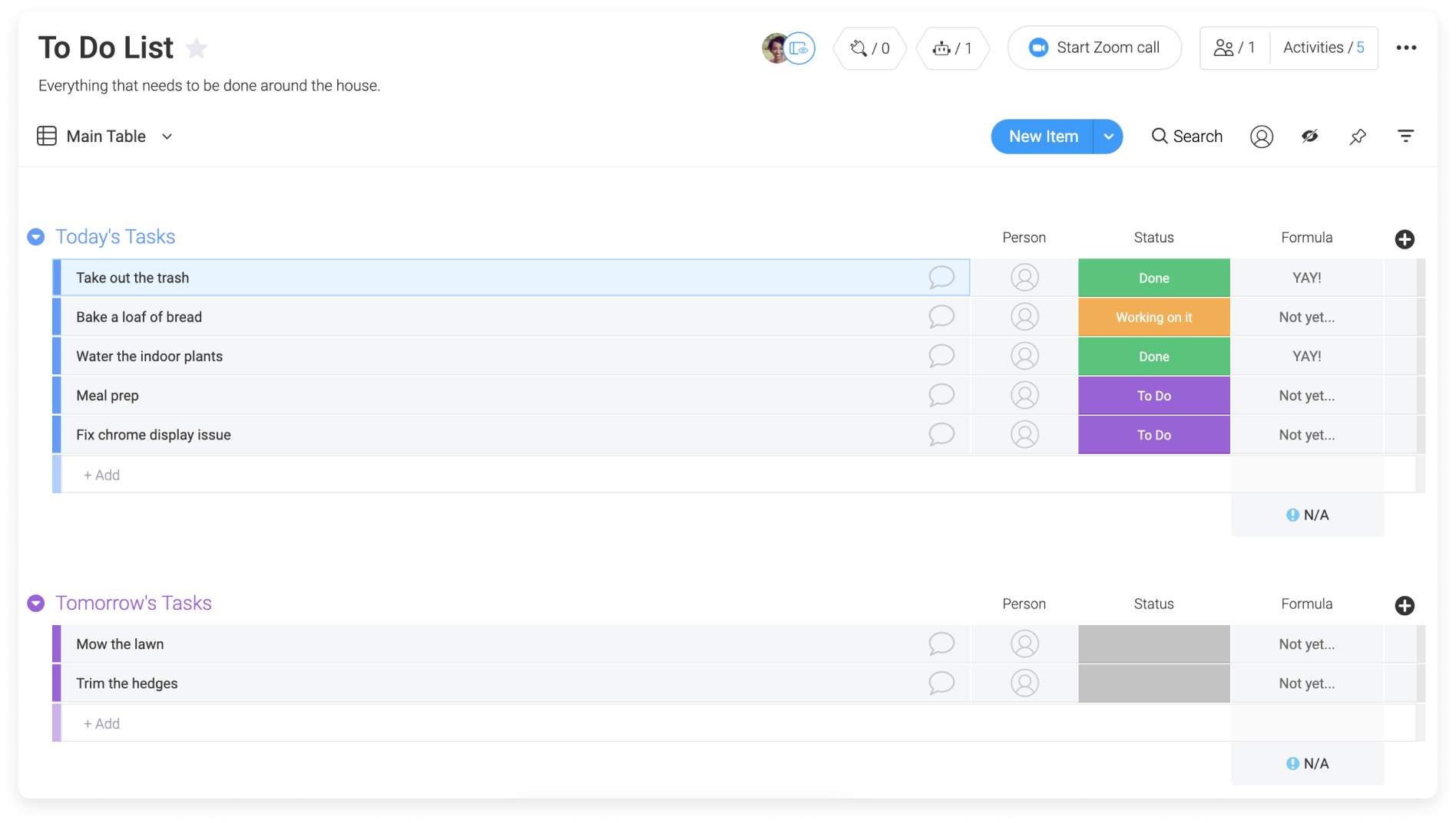 The Formula Column Support