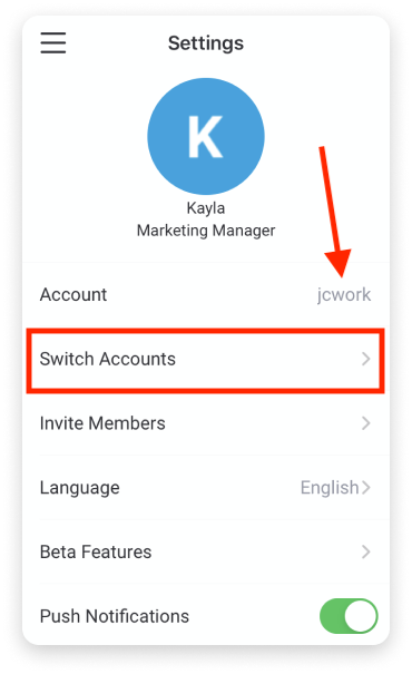 How To Easily Switch Between Accounts Support