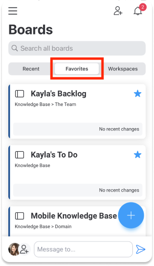 workspaces app