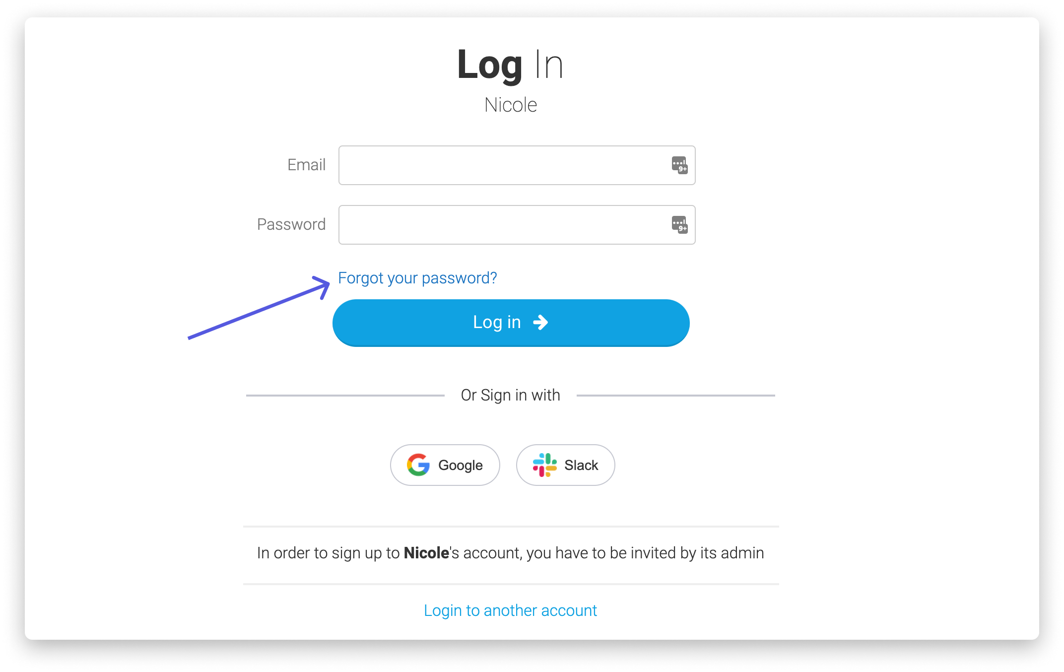 How To Create A Password Login Support