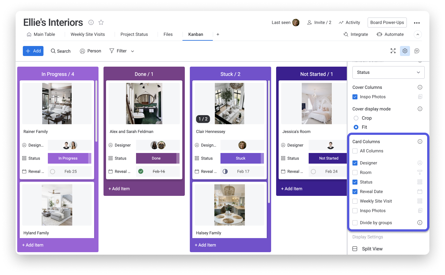The Kanban View – Support