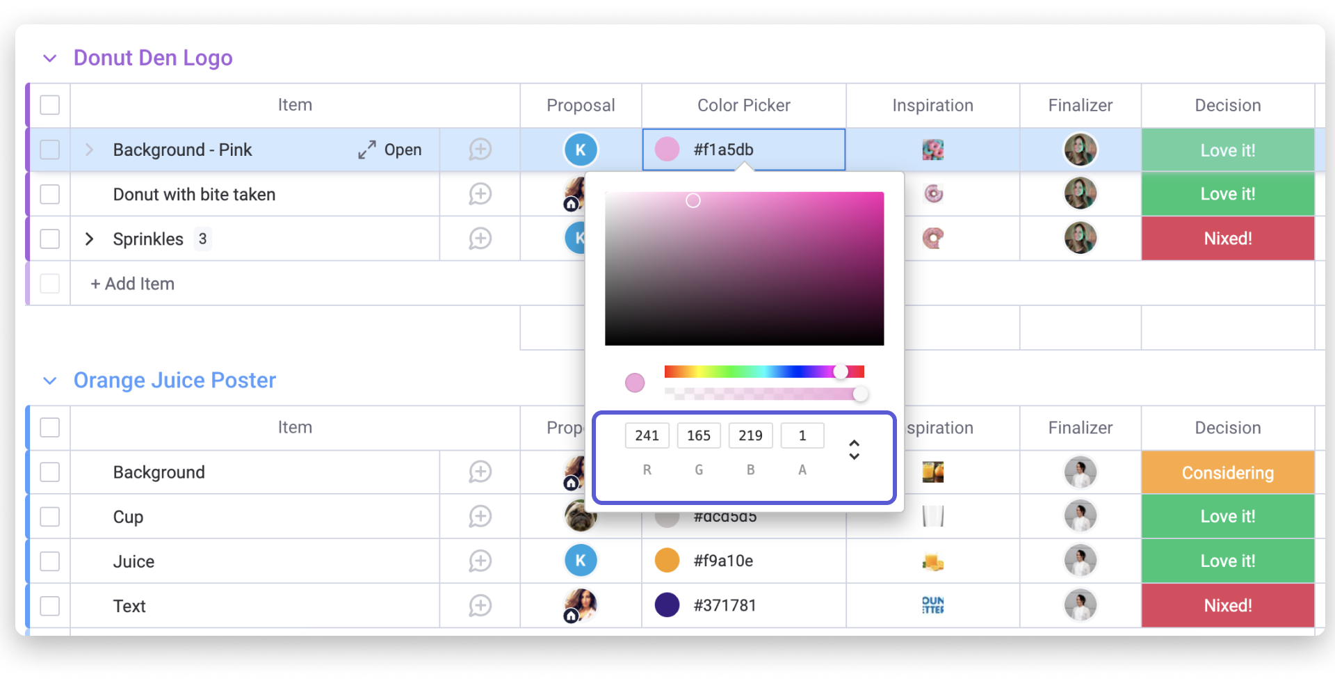 The Color Picker Explained  PicMonkey Help and Support