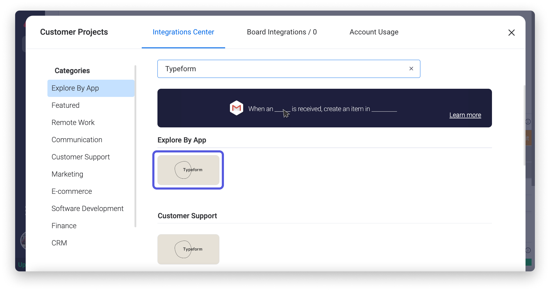 Typeform Data Integration