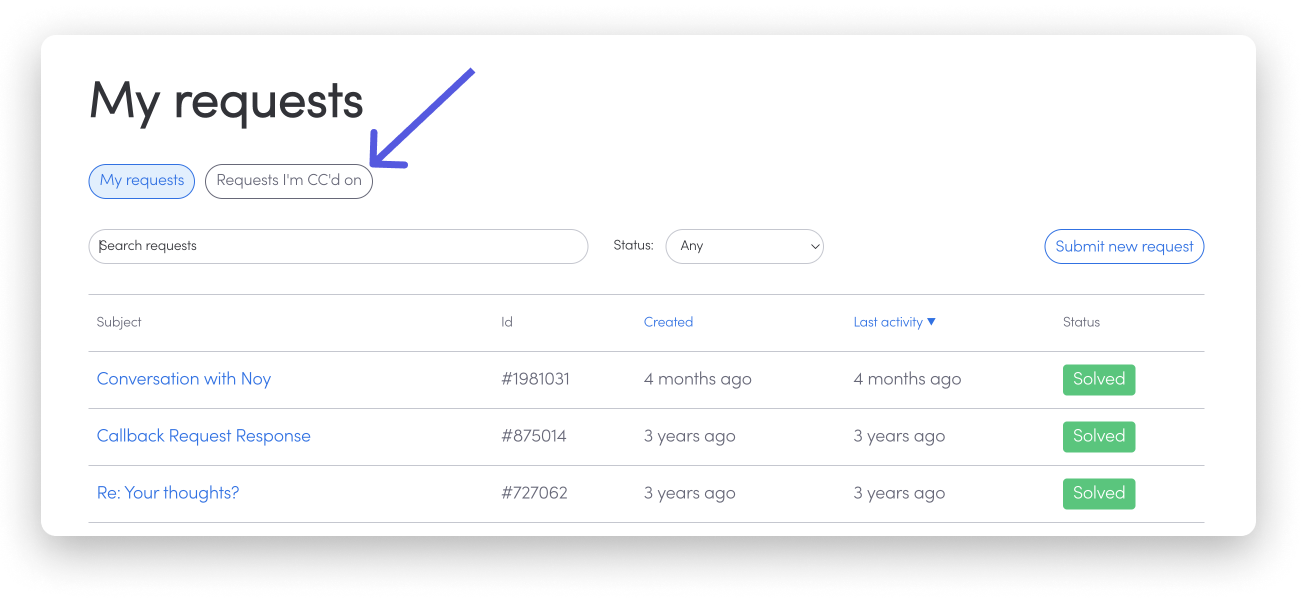 microsoft support ticket status